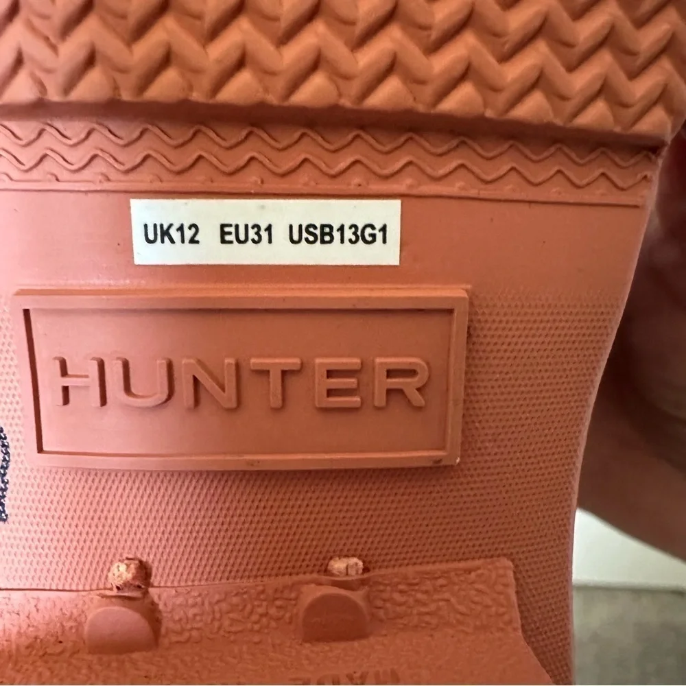 HUNTER RAIN  INSULATED kids BOOTS